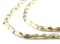 TheBeadChest Gold Patterned Rice Beads 6x3mm Oval Brass 24 Inch Strand